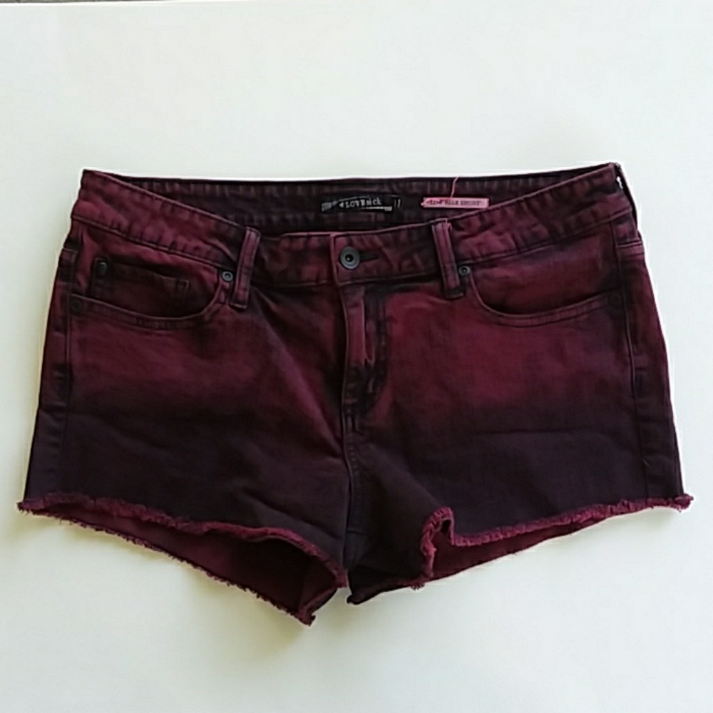 Lovesick Low Rise Shorts Size 11